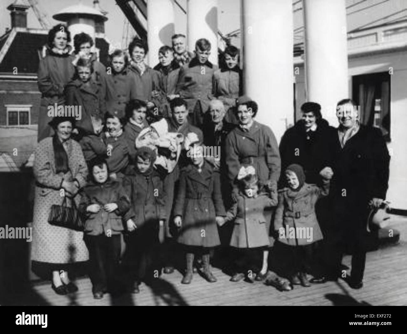 Dieser Titel bezieht sich auf die größte Familie von Einwanderern, die nach Australien gezogen sind, und zeigt die bedeutende Migrationsgeschichte und die Auswirkungen der europäischen Emigration auf Australien im 19. Und 20. Jahrhundert. Stockfoto