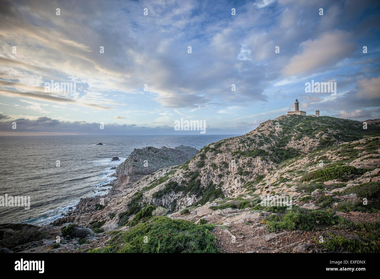 Küste, Cagliari, Sardinien, Italien Stockfoto