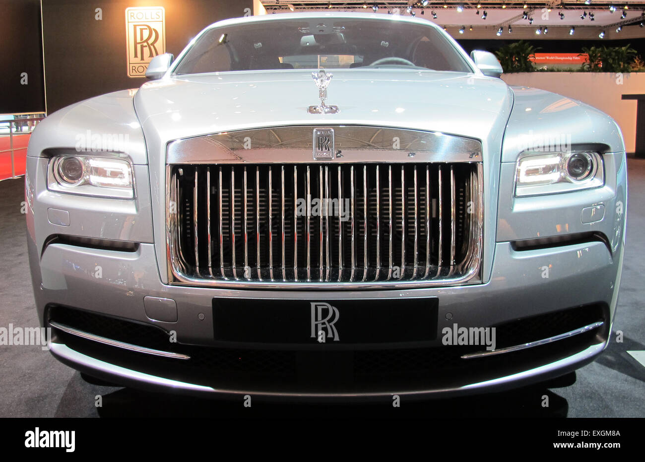 Rolls-Royce Wraith auf dem Display auf der Rai International Motor Show 2015 in Amsterdam Stockfoto