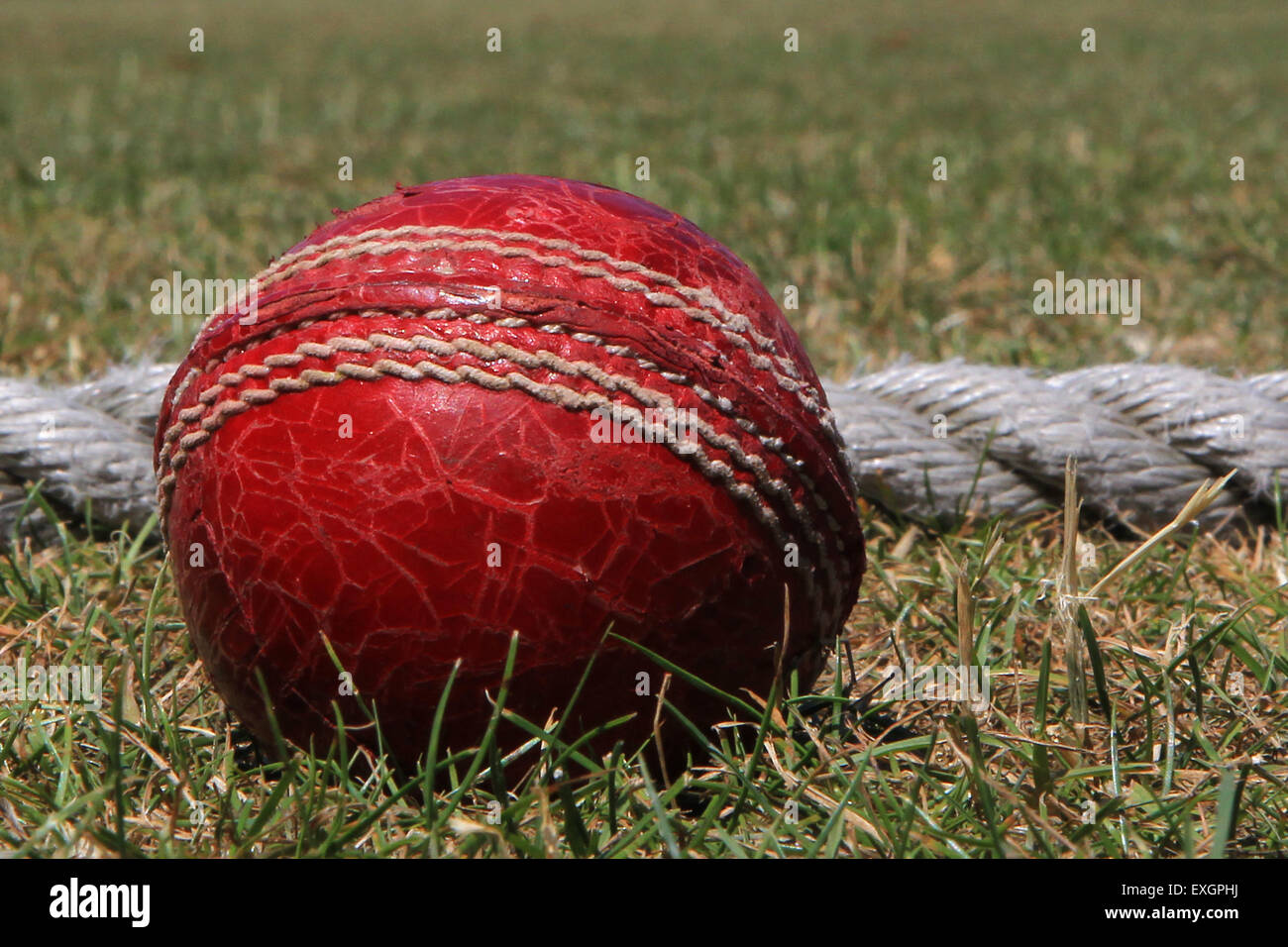 Cricket - Kent Cricket League Division IV 1. XI - Faversham Cricket Club V Cowdrey Cricket Club Stockfoto