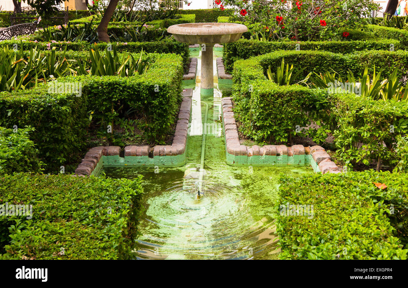 Giardini della cattedrale di malaga Fotos und Bildmaterial in hoher