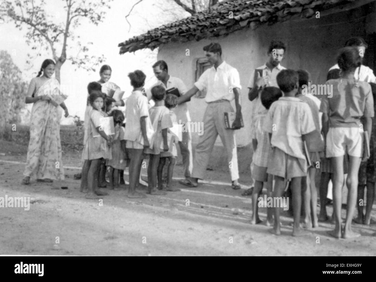 Mangal Tarai Bibelschule, Indien, 1966 1 Stockfoto