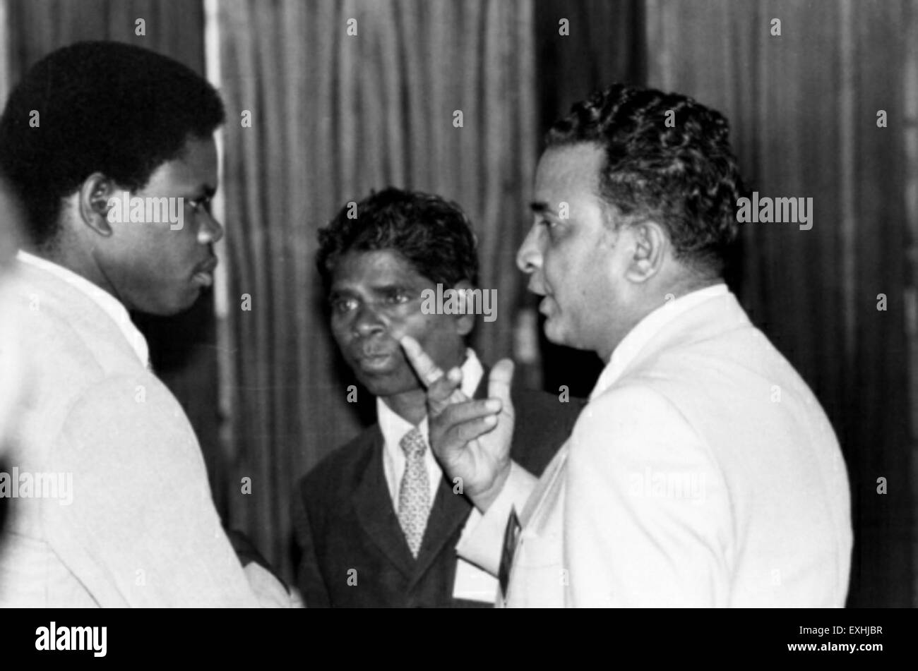 Auf der Tagung des Generalrats der Mennoniten-Weltkonferenz 1981 in Nairobi, Kenia, versammelten sich Vertreter der mennonitischen Gemeinschaft weltweit. Dieses historische Ereignis unterstreicht die globale Reichweite und Gemeinschaft innerhalb des mennonitischen Glaubens. Stockfoto