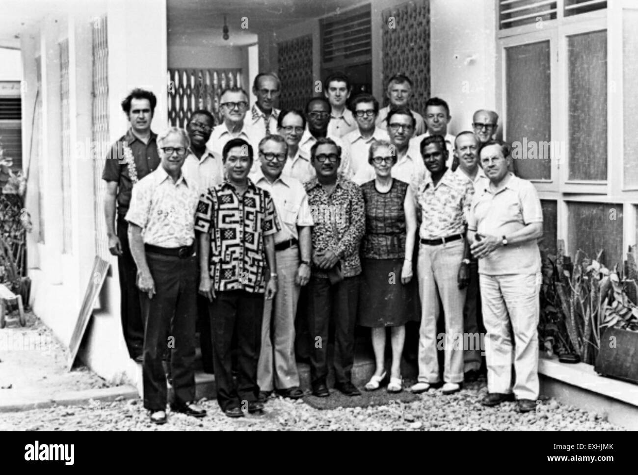 Mennonite Konferenz Präsidium Welttreffen, Indonesien, 1976-1 Stockfoto