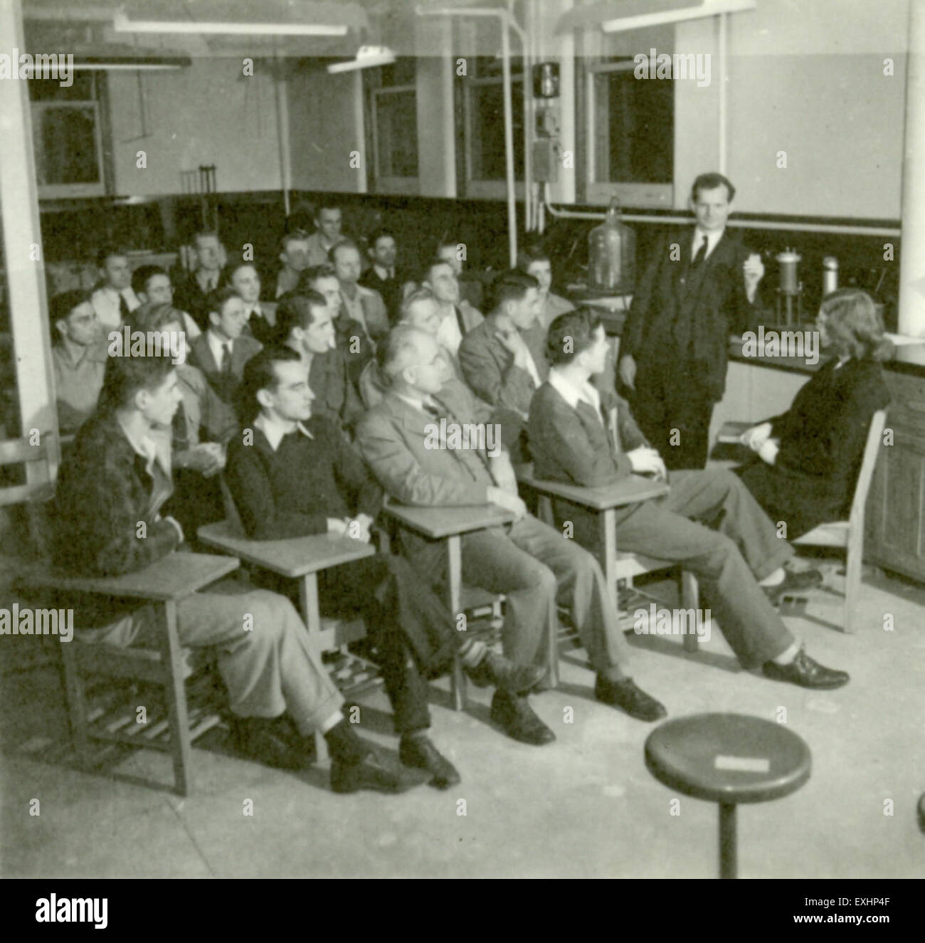Science Club, Goshen College Stockfoto