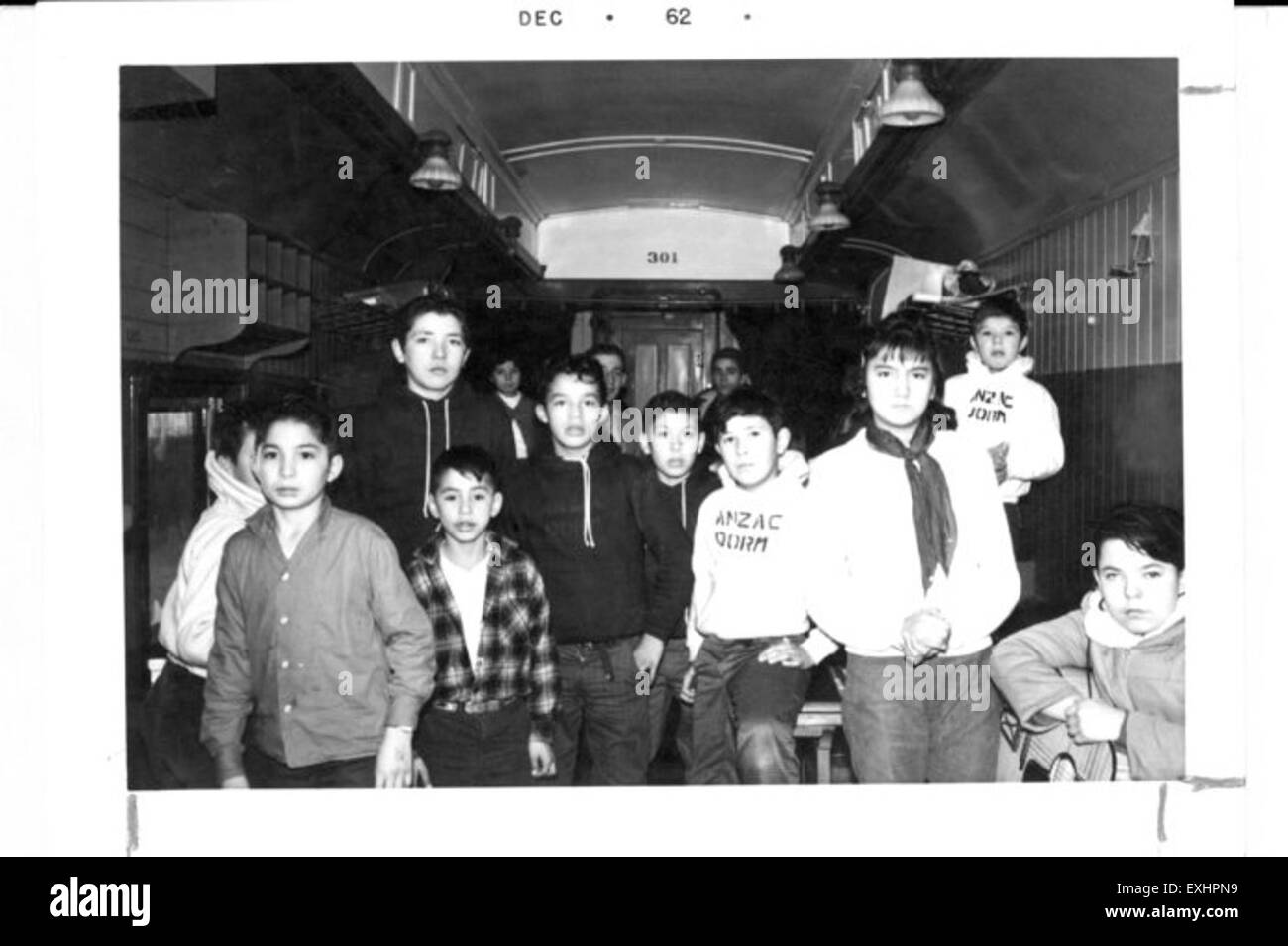 ANZAC Schlafsaal Kinder In Anzac Alberta Stockfoto