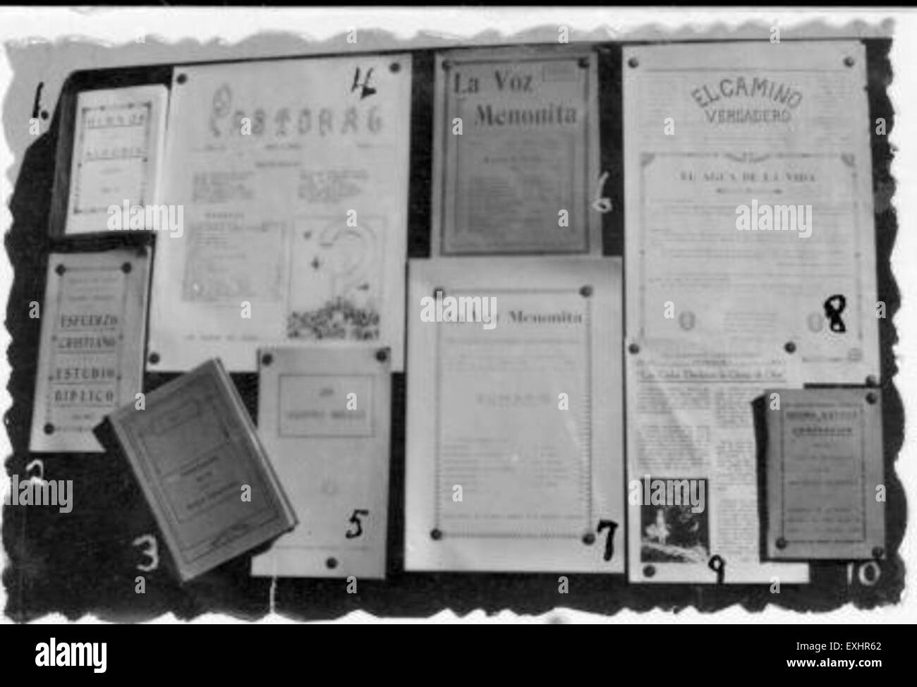 Argentinien Mennonite Publikationen 1942 Stockfoto