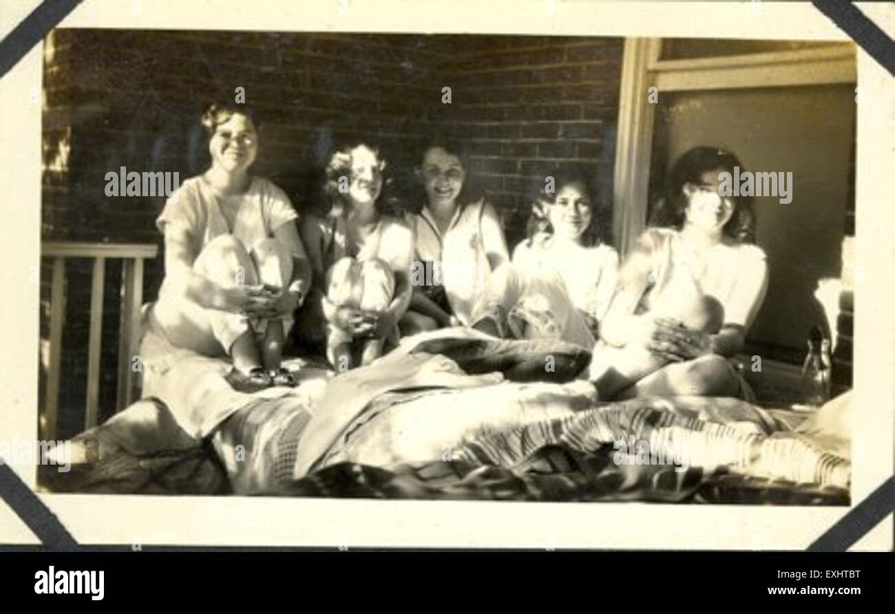 Verna Smith am Goshen College-Pyjama-party Stockfoto