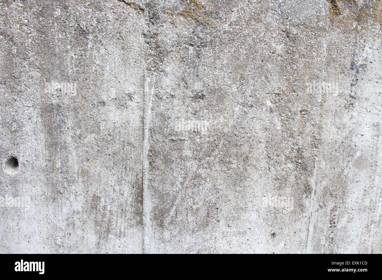 Flache Betonoberfläche. Stockfoto