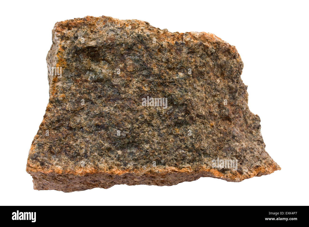 Charnockite (Orthopyroxene Granit) Stockfoto