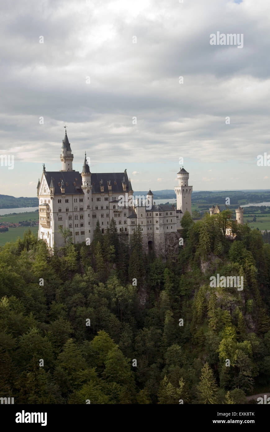 Neuschwanstein Castle Ludwig 2 Bayern Deutschland Europa Stockfoto