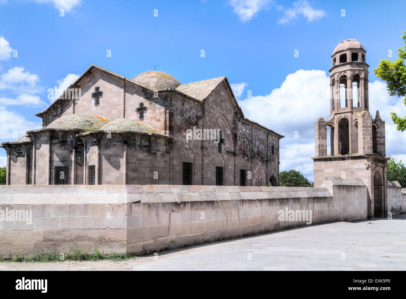 Derinkuyu orthodoxe Kirche, Nevsehir, Kappadokien, Türkei Stockfoto