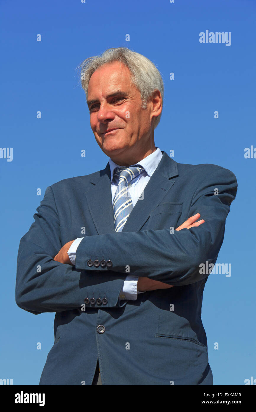 Prinz Charles Napoléon (1950), Pretender, der imperiale Thron von Frankreich, in Rueil-Malmaison, Frankreich Stockfoto