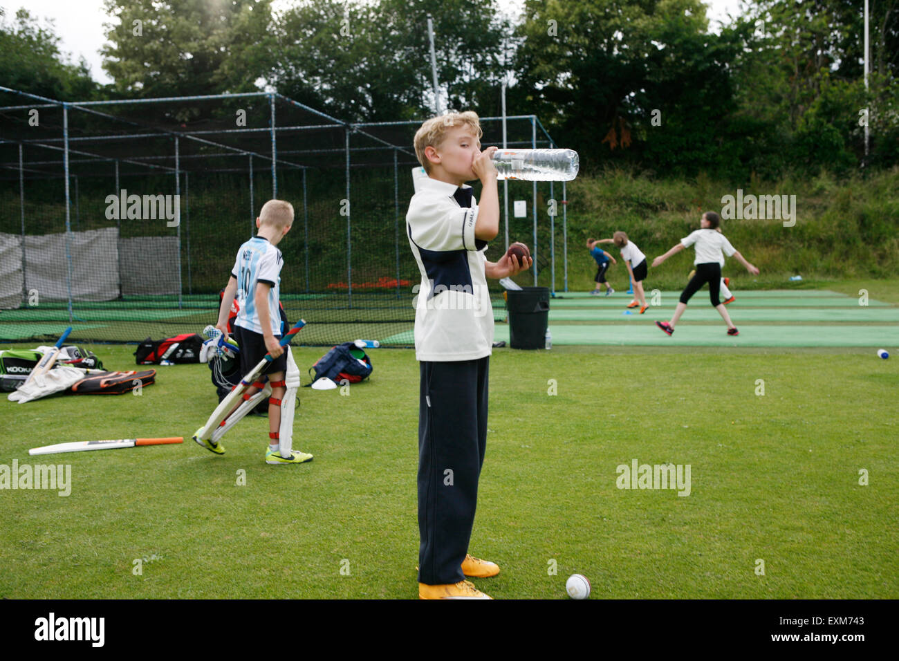 Sheffield-Kricket-Verein Stockfoto