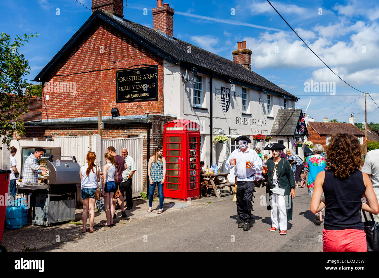 Die Foresters Arms Pub, Fairwarp, East Sussex, UK Stockfoto