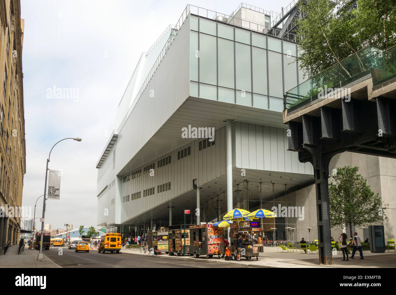 Das Whitney Museum of American Art, New York City, Manhattan, USA. Stockfoto
