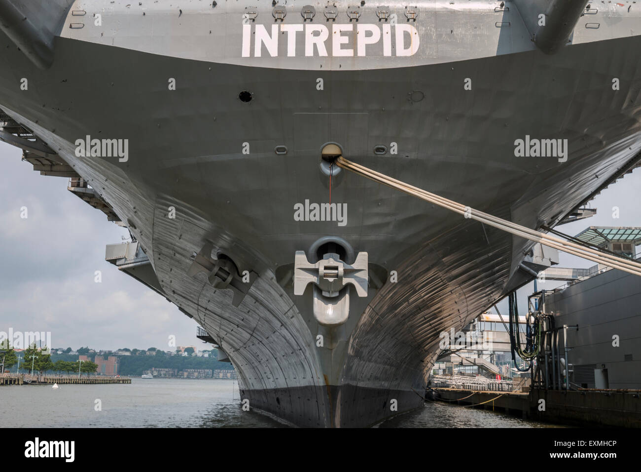 USS Intrepid Stockfoto