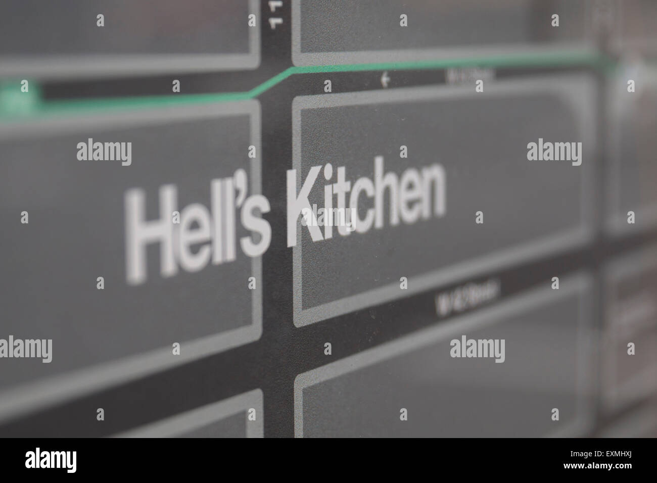Hells Kitchen Stockfoto