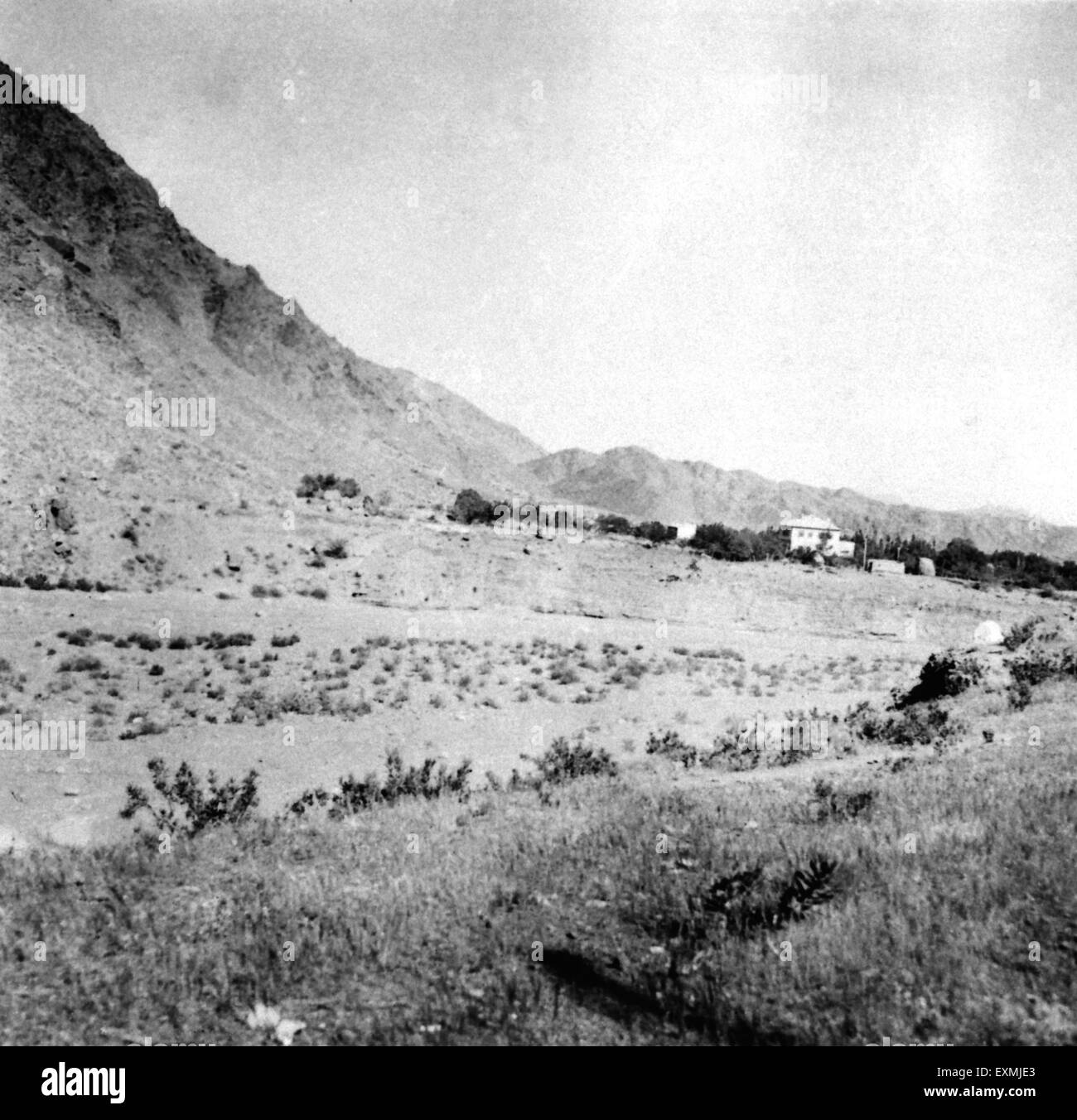 Landschaft, North West Frontier Province, Britisches Indien, Pakistan, Khyber, Pakhtunkhwa, Afghanistan, Islamische Republik Afghanistan, Oktober 1938, Indien, Asien, alter Jahrgang 1900s Bild Stockfoto