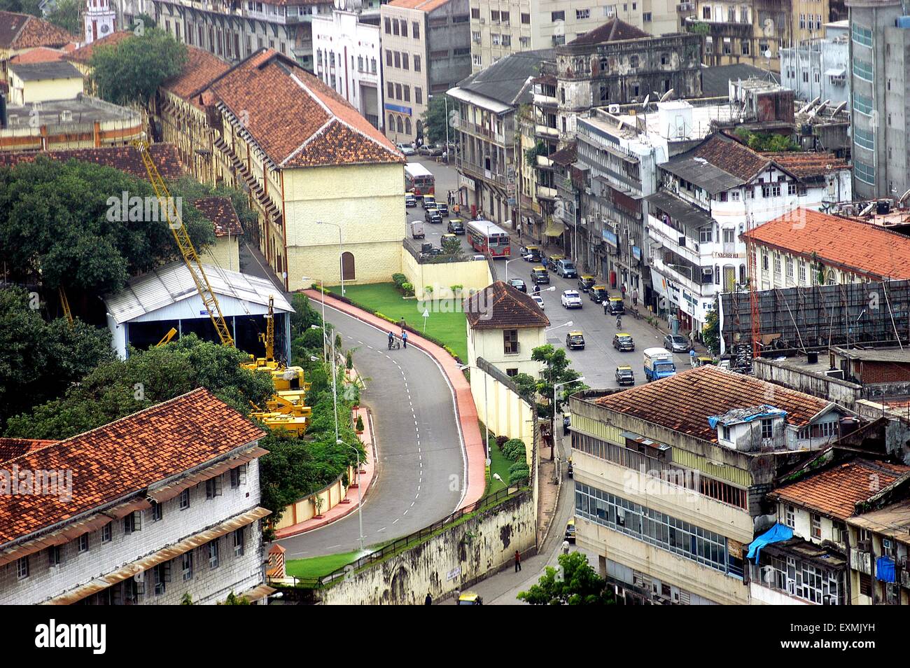 Bezirk von Horniman Circle im Central Business District in Bombay jetzt Mumbai; Maharashtra; Indien Stockfoto