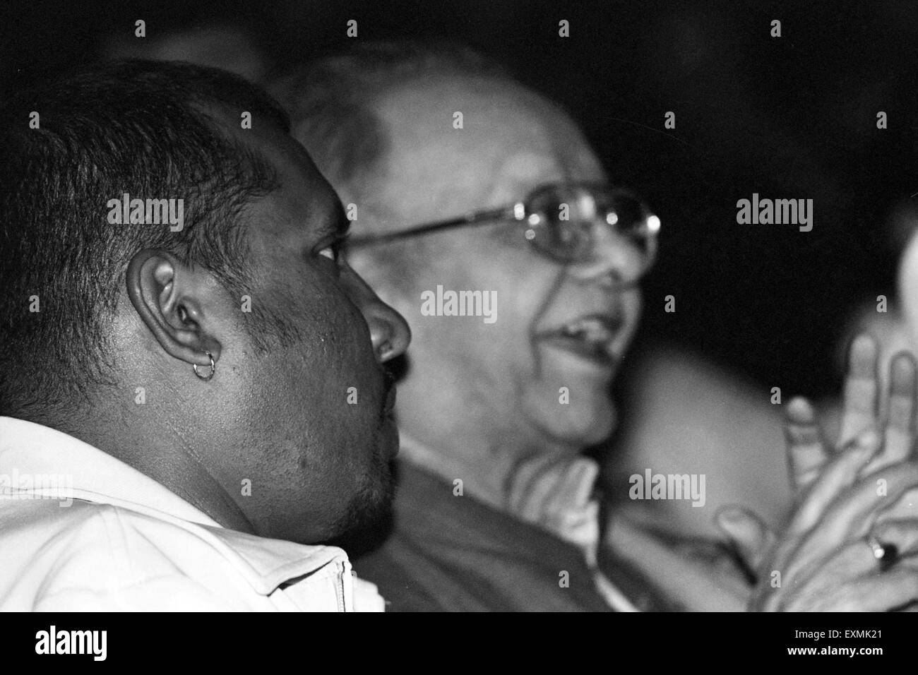 Klassische indische Musik Maestro Ustad Allarakha Stockfoto