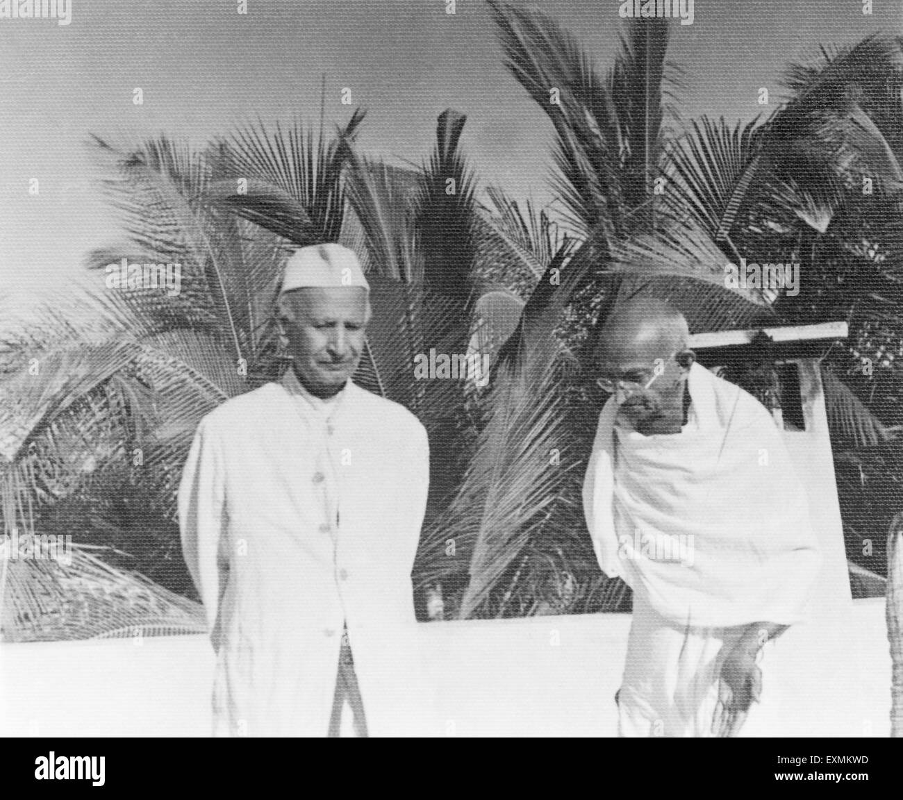 Mahatma Gandhi, Indien, Asien, alter Jahrgang 1900s Bild Stockfoto
