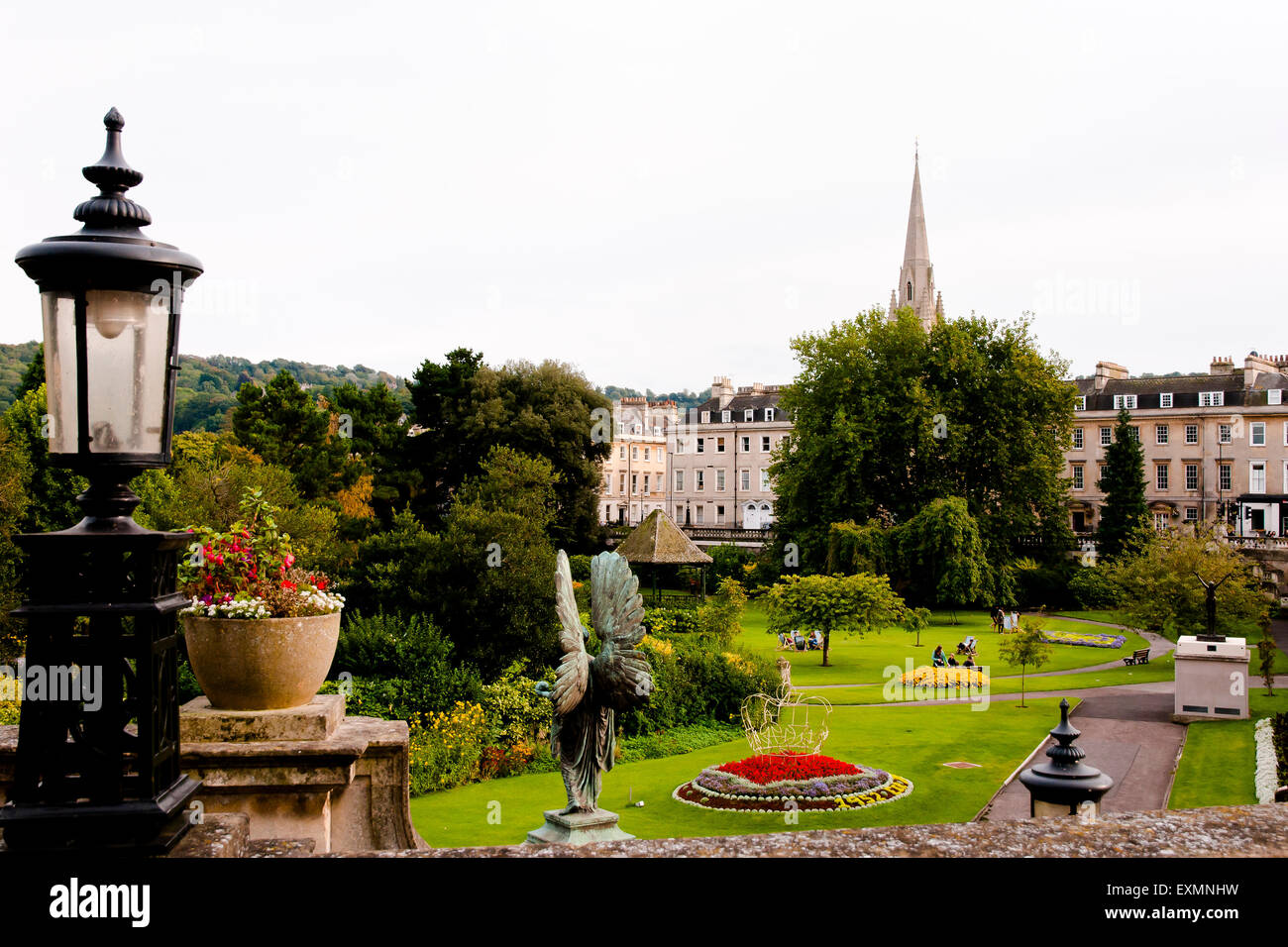 Parade-Park - Bad - England Stockfoto