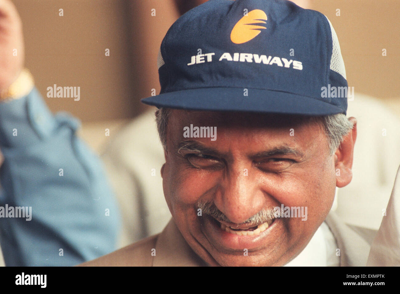 Naresh Goyal ist ein indischer Geschäftsmann und Gründer Vorsitzende von Jet Airways. Stockfoto