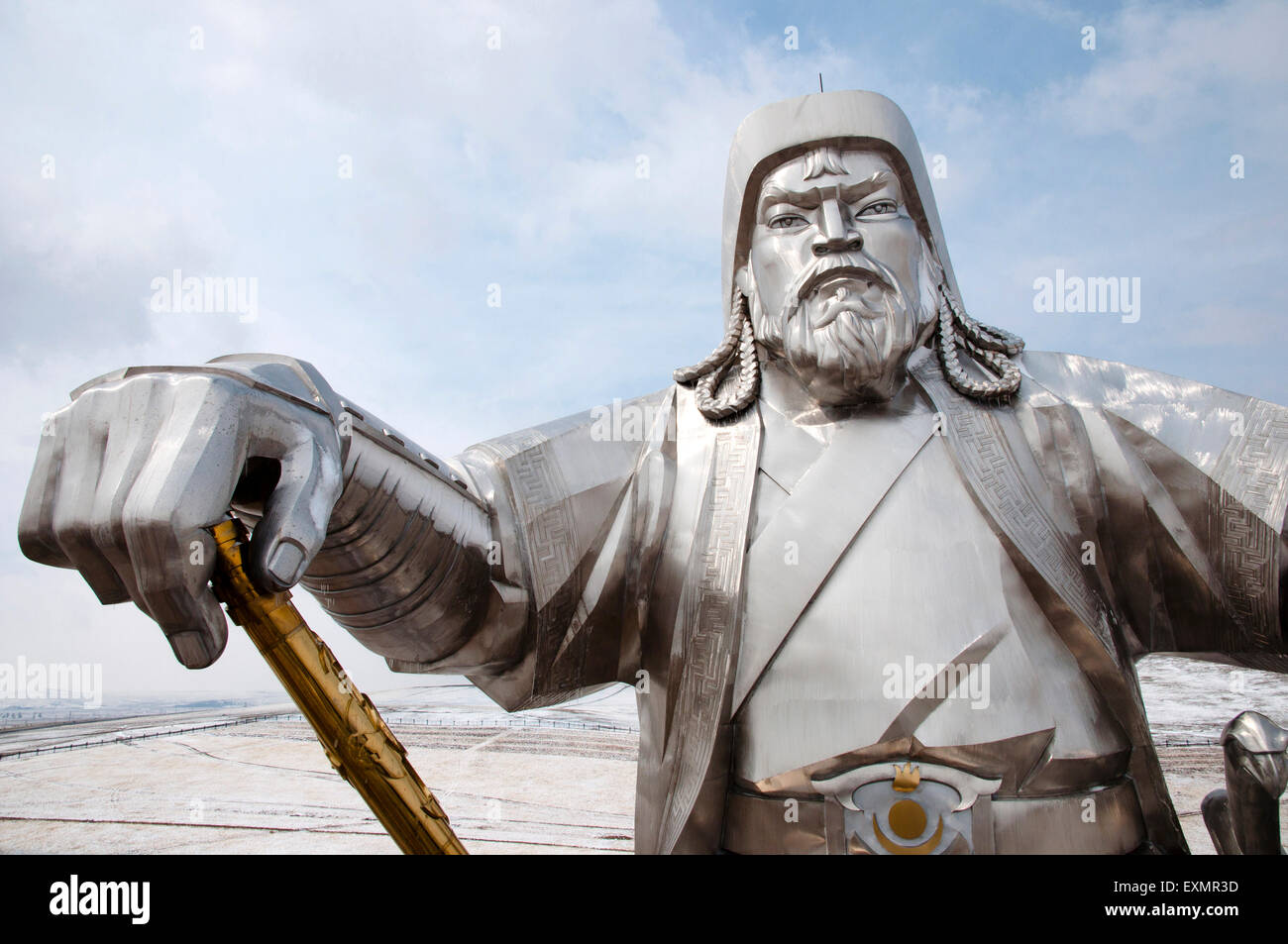 Dschingis Khan - Mongolei Stockfoto