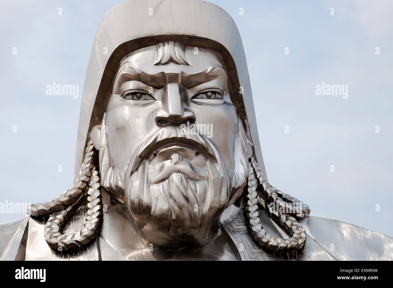 Dschingis Khan - Mongolei Stockfoto