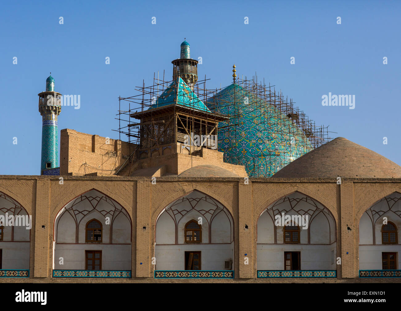 Der SchahMoschee am Naghshi Jahan Quadrat in Isfahan Provinz Isfahan