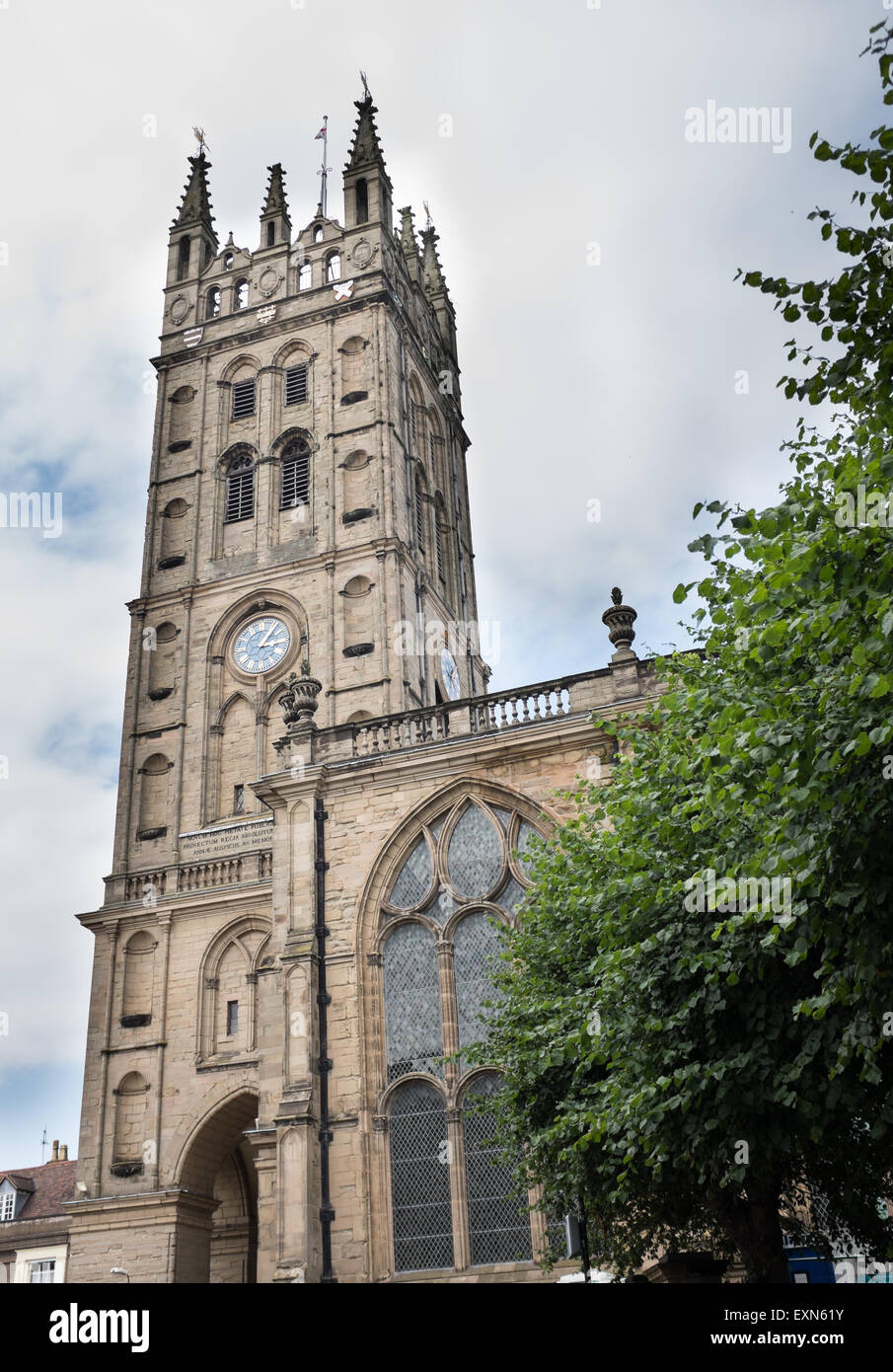 St. Marienkirche, Warwick Stockfoto