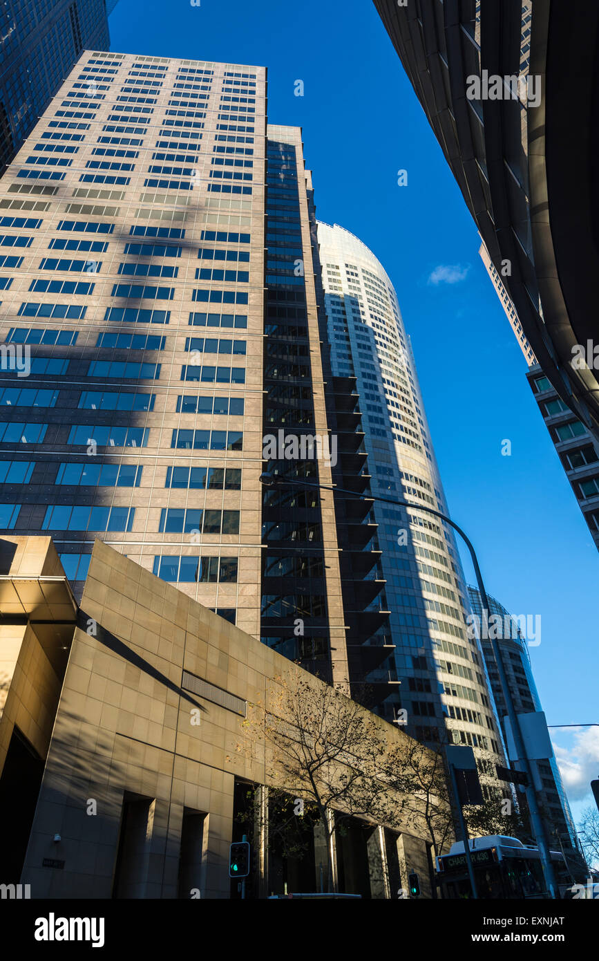 CBD Wolkenkratzer, Sydney, Australien Stockfoto