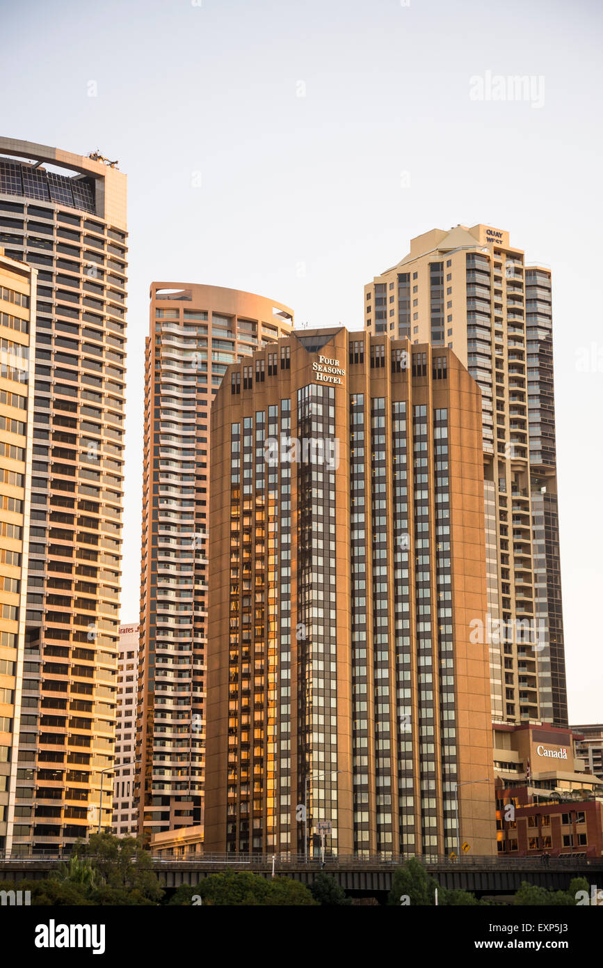 Wolkenkratzer, Central Business District, Sydney, Australien Stockfoto