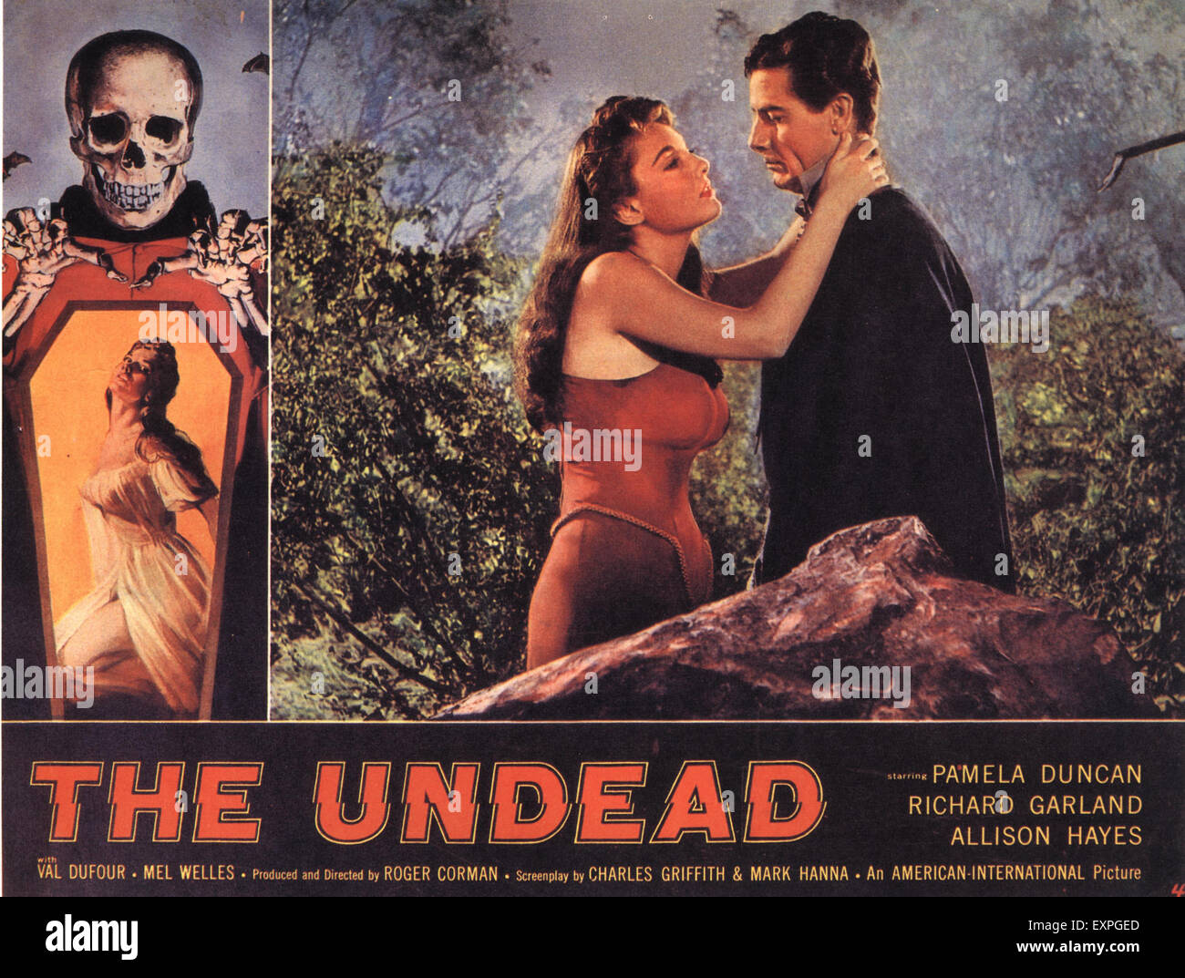 1950er Jahren USA die Untoten Filmplakat Stockfoto