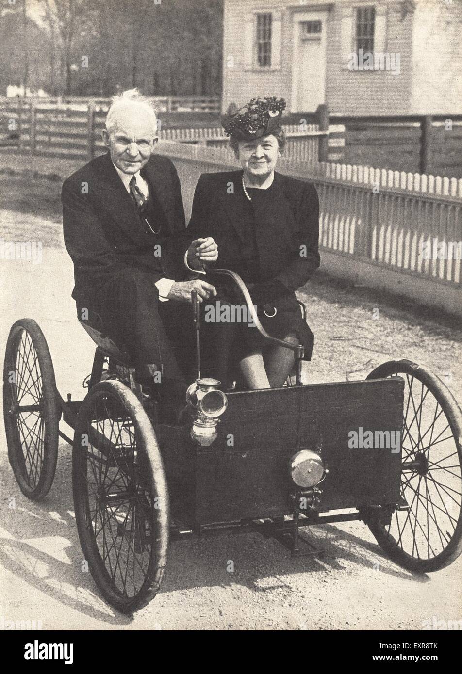 1930er Jahren USA Ford Magazin Platte Stockfoto