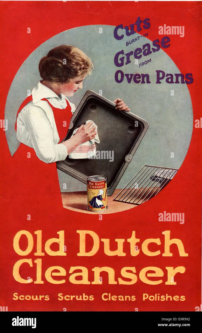 1920er Jahren USA alten holländischen Magazin Anzeige Stockfoto