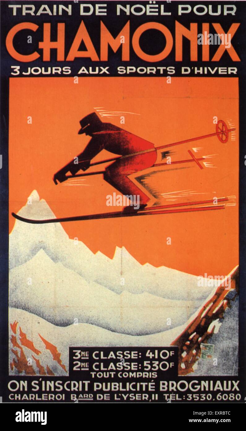 Sportposter der 1930er jahre Fotos und Bildmaterial in hoher