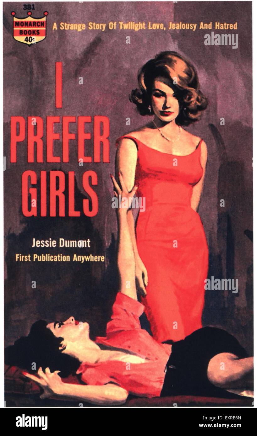 1960er Jahre UK ich bevorzuge Mädchen Cover buchen Stockfoto