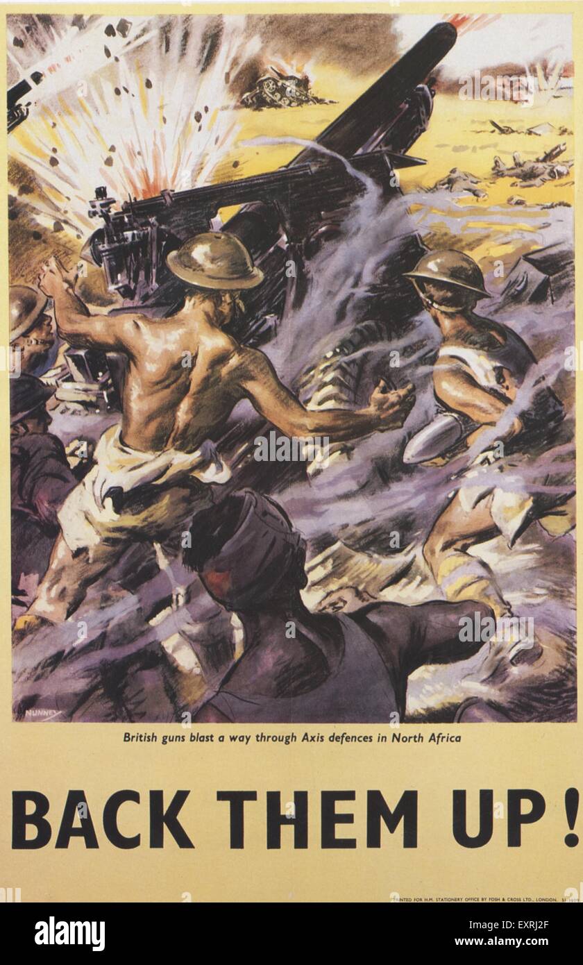 1940er Jahre UK sichern sie Sie! Plakat Stockfoto