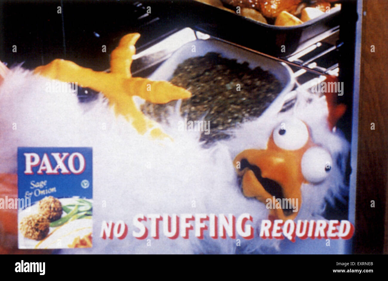 1990er Jahre UK Paxo TV-Spot (greifen) Stockfoto