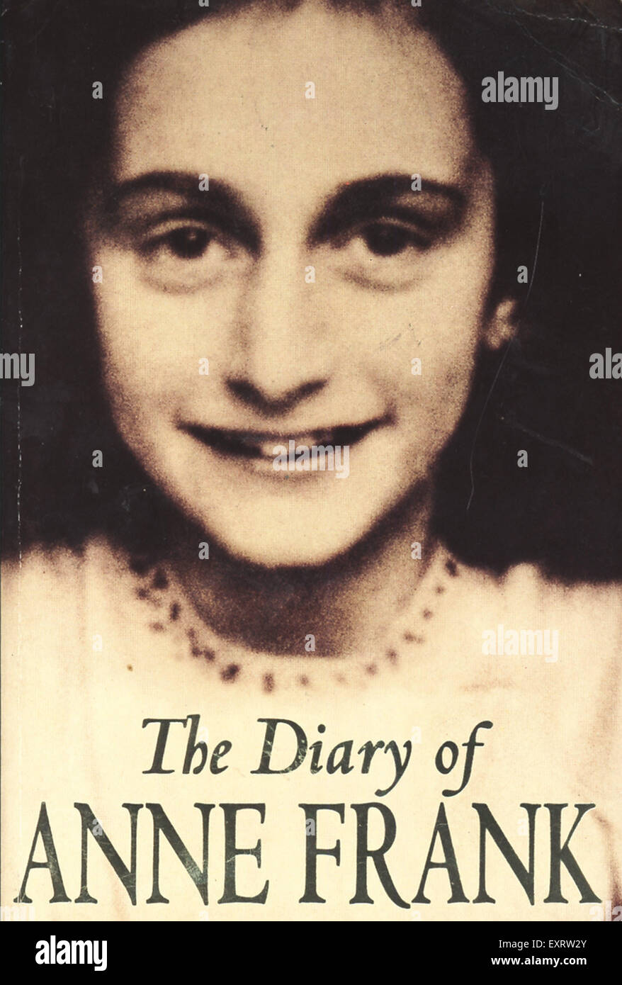 1990er Jahre UK das Tagebuch der Anne Frank Buch-Cover Stockfoto