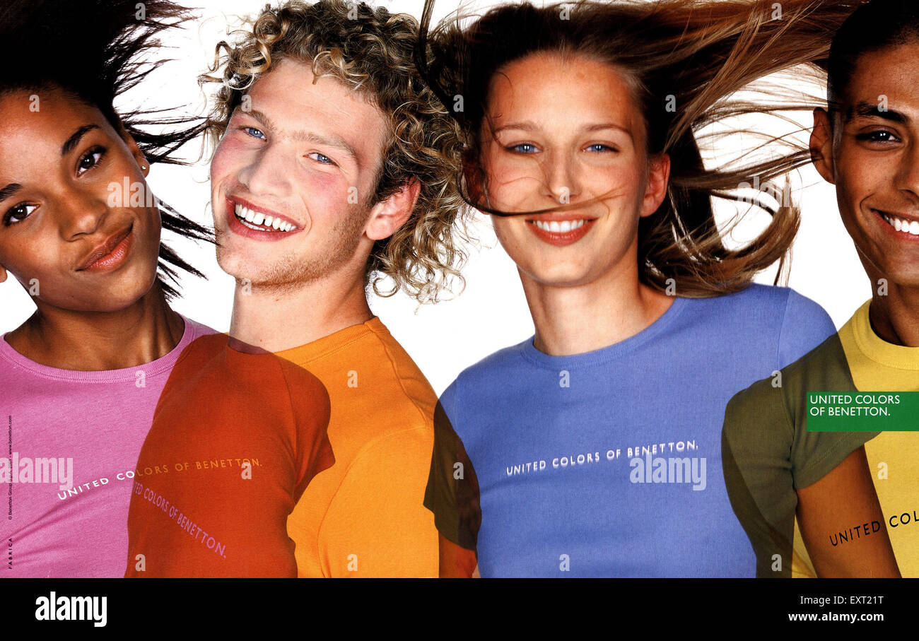 2000s Uk United Colors Benetton Stockfotos Und Bilder Kaufen Alamy