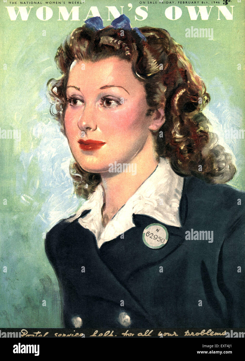1940er Jahre UK Womans eigenen Magazin-Cover Stockfoto