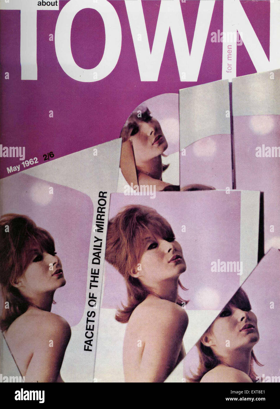1960er Jahre UK über Stadt-Magazin-Cover Stockfoto