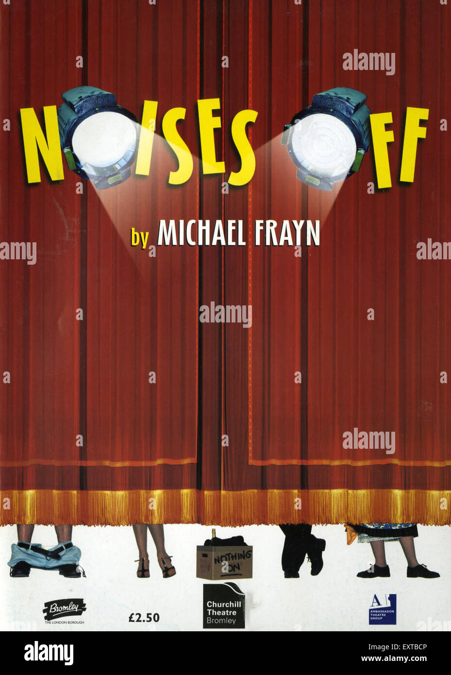 2000er Jahre UK Geräusche aus Poster Stockfoto