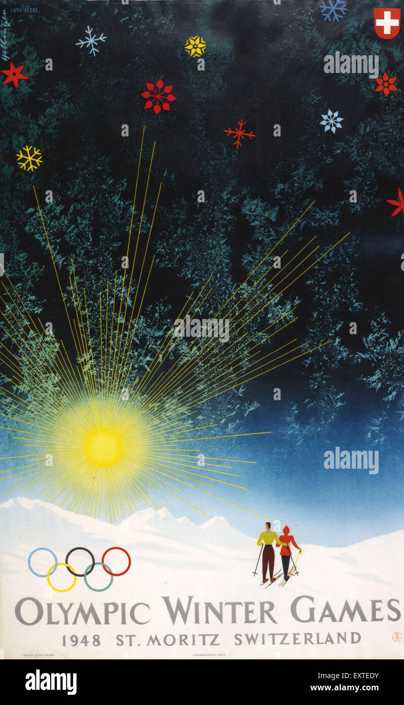 Sport olympische spiele winter 1948 Fotos und Bildmaterial in hoher