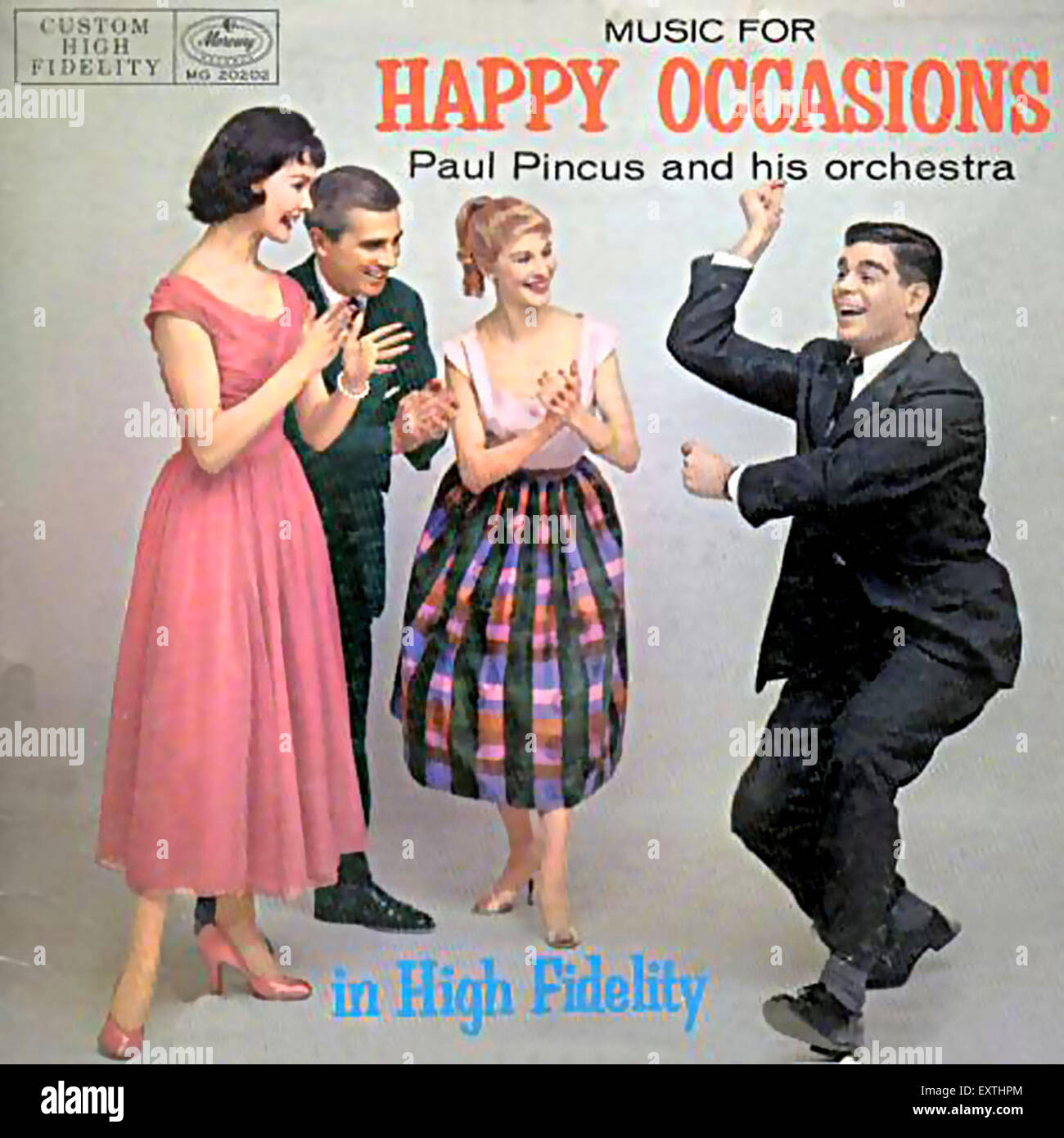 1960er Jahren USA Paul Pincus Album-Cover Stockfoto