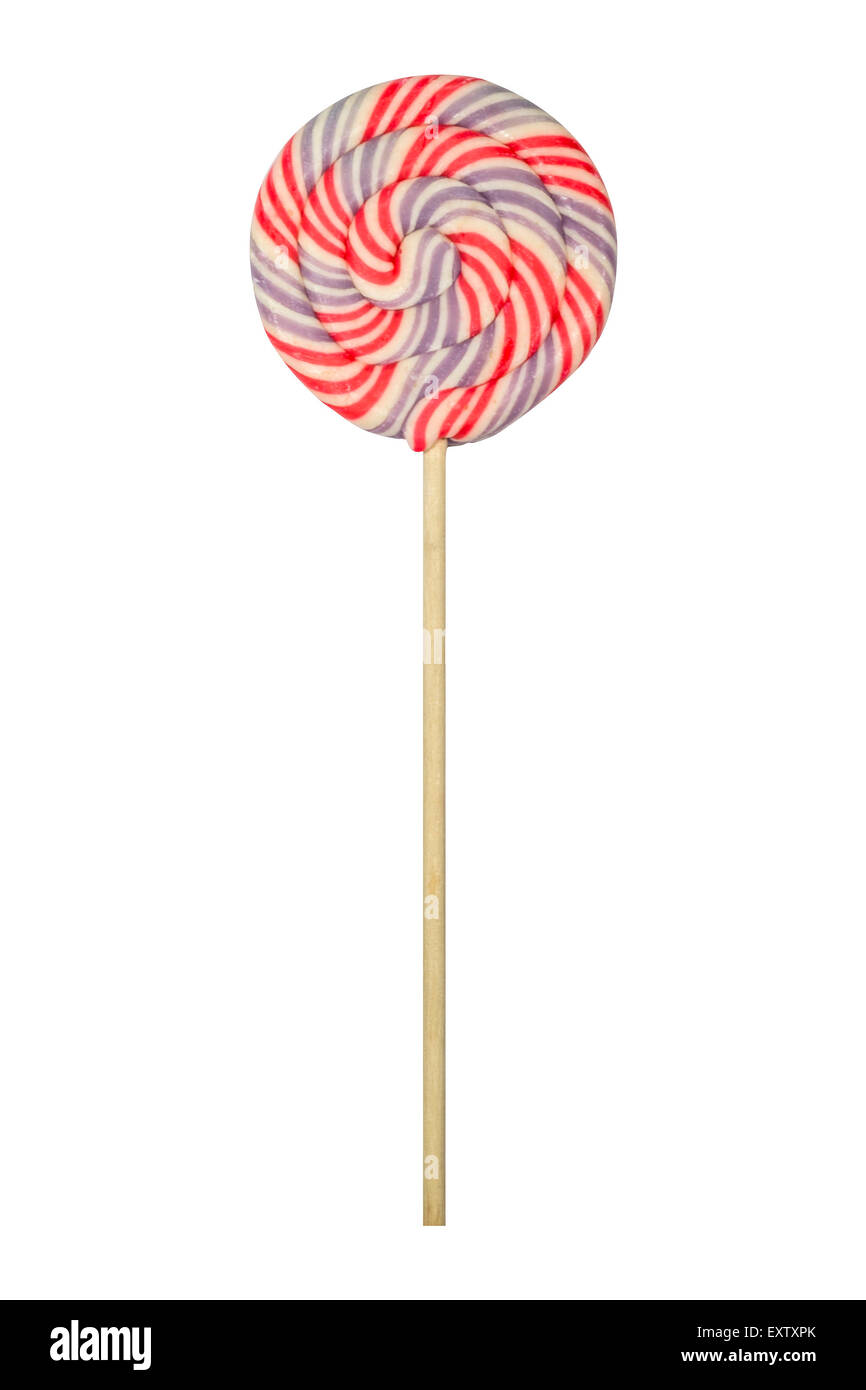 Lollipop-Bonbons auf stick Stockfoto