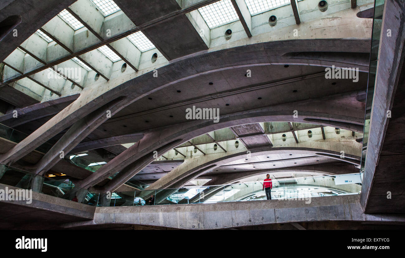 Bahnhof Lissabon Oriente Stockfoto